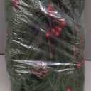 2 Pack 6FT Christmas Norfolk Pine Garlands with Pine Cone Real Touch Christmas Garland Artificial Greenery Garland for Fireplace, Table, Wall, Stairs, Outdoor Holiday Dcor