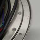 10 Inch LED Multicolor Inground Pool Light  Stainless Steel Housing, 50ft Cord, RGB Controller for Wet Niche