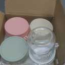 4 Pack Overnight Oats Containers with Lids and Spoons, 16 oz Glass Mason Jars with Airtight Lids, Overnight Oats Jars for Milk, Cereal, Fruit
