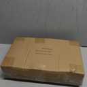 9ft Pre-Lit Christmas Garland, Artificial Lighted Norfolk Pine Garland with Multi-Color Lights, Battery Operated Garland for Mantle Stairs Table Fireplace Xmas Decorations