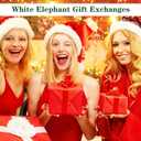 2 x Funny Gag Gifts for Women 2 Pcs Downstairs Merkin Wig White Elephant Gift Exchange Christmas Hottest Gifts 2025 Stocking Stuffers for Adult Girlfriend Wife