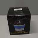 Night Light for Kids, Kids Night Light Nebula 360 Degree Rotation - 4 LED Bulbs 12 Light Color Star Projector Changing with USB Cable, Romantic Gifts for Men Women Children (White)