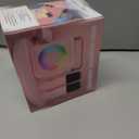 Mini Karaoke Machine for Kids Adults, Portable Bluetooth Speaker with 2 Wireless Microphones, Microphone Speaker Set with LED Disco Lights for Home Party, Birthday Gifts for Girls Boys Kid(Pink)