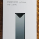 SSK M.2 NVME SATA SSD Enclosure Adapter, USB 3.2 Gen 2 (10 Gbps) to NVME PCI-E SATA M-Key/(B+M) Key Solid State Drive External Enclosure Aluminum Support UASP Trim for SSDs 2242/2260/2280