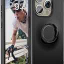 Lock Protective Case for iPhone (iPhone 16 Pro) Black