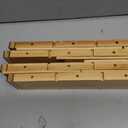 Bamboo Drawer Dividers 4PCS with Inserts, Expandable Kitchen Utensil Drawer Organizers, Adjustable drawer organizer for deep drawers Dresser Closet Underwear Storage Bedroom Bathroom Drawers (16.6"-22")