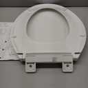 KOHLER 20110-0 Brevia, Slow Close Toilet Seat, Elongated Toilet Seat, Grip-Tight Bumpers Quick-Attach Hardware, White