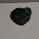 Dark Green Short Bob Wigs with Bangs for Women Loose Wavy Wig Curly Wavy Shoulder Length Bob Synthetic Cosplay Wig for Girl Colorful Costume Wigs