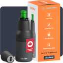 Asobu Frosty Beer Holder 2 Go Vacuum Insulated Double Walled Stainless Steel Beer Can and Bottle Cooler with Beer Opener Eco Friendly and Bpa Free (Smoke)