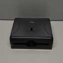 Mind Reader Paper Towel Dispenser, Paper Towel Holder, Wall Mount, Restroom, 10.25"L x 3.75"W x 8"H, Set of 3, Black