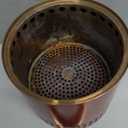 Solo Stove Mesa XL, 7 Inch Tabletop Fire Pit with Stand - Smokeless, Stainless Steel Fire Pit for Camping, Outdoor & Patio- Wood Burning or Pellet Fueled Portable Bonfire, 2.3lbs, Mulberry