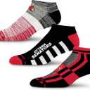 For Bare Feet Stripe Stack 3 Pack (Large, Team Color)