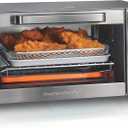 Hamilton Beach Sure-Crisp Air Fryer Toaster Oven Combo, Fits 9 Pizza, 4 Slice Capacity, Powerful Circulation, Auto Shutoff, Stainless Steel (31403)