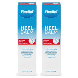 Flexitol Heel Balm, Rich Moisturizing & Exfoliating Foot Cream, 4 Oz Tube (Pack of 2) Flexitol Heel Balm, Rich Moisturizing & Exfoliating Foot Cream, 4 Oz Tube (Pack of 2)