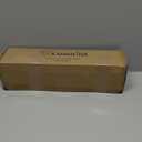 KAMANINA Curtain Rods for Windows 72 to 144 Inches (6-12ft) Long Heavy Duty Curtain Rod, 7/8 Inch Adjustable Decorative Drapery Rods with Netted Texture Finials, Bronze, Size: 32-144"