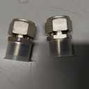 air line kit Maxline M8002 Straight Fitting for 1/2-Inch Tubing with 1/2-Inch Male NPT Thread(Pack of 2)