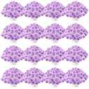 Tigeen 150 Pcs Hydrangea Artificial Flowers Bulk 7.48 Inch Artificial Hydrangeas with Removable Stems Faux Flowers Wedding Decor for Home Garden Party Decoration DIY Project (Lavender)