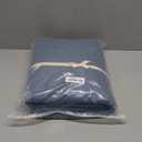 PURE ERA Jersey Knit Duvet Cover Set 100% T-Shirt Cotton Super Soft Comfy 3pc Bedding Set with Zipper Closure (Solid Cerulean Blue, King)