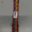 RC Pets 1 Inch Adjustable Dog Clip Collar, Medium, Rainbow Paws (M (Neck: 12"-20", Strap Width: 1"))
