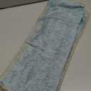 MIULEE Pack of 2 Couch Throw Pillow Covers 18x18 Inch Aqua Green Farmhouse Decorative Pillow Covers with Stitched Edge Soft Chenille Solid Dyed Spring Pillow Covers for Sofa Bed Living Room