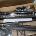 Bird Feeder Pole Stand,95 Inch Bird House Pole for Outdoors Heavy Duty,5 Base Prongs Adjustable Birds Feeder Stand for House