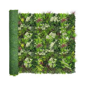 Artificial Plant Wall Panels: 70"×120" UV-Anti Faux Grass Wall Backdrop Boxwood Ivy Fence Privacy Screen Fake Greenery Leaf Hedge for Outdoor,Indoor,Garden,Backyard and Home Decor