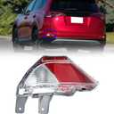 labwork Rear Bumper Reflector Stop Tail Light Brake Lamp Replacement for RAV4 2016-2019 Rear Left Side