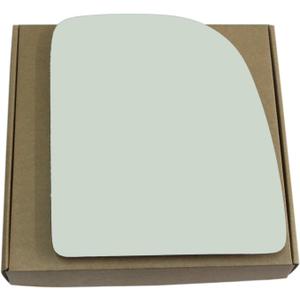 Upper Towing Mirror Glass fit for Ford F250 F350 F450 Super Duty E150 E250 E350 Excursion Econoline Pickup Truck Passenger Right Side RH Flat Non Heated