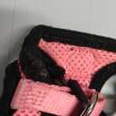 Pet Harness and Leash Set - Breathable Mesh Reflective Vest, Adjustable Lightweight Dog Harness for Small Dogs (5-15 lbs), Perfect for Safe WalkingPink, Small (S(Neck:9.44" chest:11.02"-14.96"))