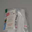 Hanes Men's Double Tough Socks, Crew and Ankle Moisturing Wicking Socks, Black & White, Multi-Packs (12-14, White - 14 Pair)