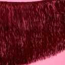 xo, Fetti Burgundy Fringe Banner - 4 ft | Bachelorette Decorations, Cute Birthday Photo Booth, Party Backdrop, Wine Bday Supplies
