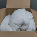 Cozynight Down Alternative Comforter-All Season Twin XL Comforter Duvet Insert with Corner Tabs-Breathable-Box Stitched Reversible White Comforter 68x90 inches