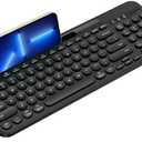 cimetech Bluetooth Keyboard, Dual Mode (BT 5.1+2.4G) Wireless Keyboard, Silent Computer Keyboard for Windows PC Laptop iPad Smartphone Tablet Android Mac
