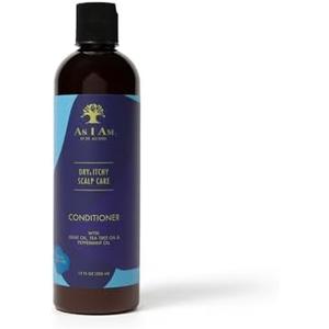 As I Am Dry & Itchy Scalp Care Conditioner - 16 ounce - Nourish and moisturize the scalp. - With Olive Oil, Tea Tree Oil & Peppermint Oil