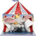 Enesco Disney Traditions by Jim Shore Dumbo Flying Out of Tent Scene Figurine, 9.5 Inch, Multicolor