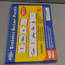 Aizweb Sentence Building Games,Sight Word Puzzles for Kids Kindergarten 1st 2nd Grade Classroom Must Haves,Montessori Phonics Reading Learning Games,Speech Therapy Special Education Toy for Teacher