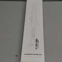 1.25'' Double Ceramic Long Barrel Curling Iron - 8'' Extended Wand | 5 Heat Settings | Dual Voltage | Auto Shut-Off | Anti-Slip Styling for Long Hair (Bag, Mat, Glove)