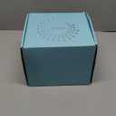 Cobbe Waterfall Bathroom Faucets 3 Hole, Brushed Gold Bathroom Sink Faucet Square 4 Inch Centerset with Pop-Up Drain, 2 Handle and 2 Supply Hoses, Lead-Free Stainless Steel for Vanity Sink Rv