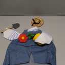 Fox Valley Traders Gaggleville Gardener Goose Outfit, Fits Large 23" H Statue