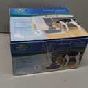 PetSafe Drinkwell Ceramic Pet Water Fountain - Quiet Automatic 70oz Dispenser for Cats & Dogs with Filters - Dishwasher Safe Square Design