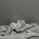 Giggling Getup Wearable Blanket Hoodie for Women Men Gifts for Women Mom Sherpa Fleece Long Hooded Blanket Sweatshirt Cozy Sherpa Wearable Throw with Pocket & Sleeves for Adult Oversize Grey