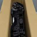 Backpack Trolley, Wheeled Cart Aluminum Alloy, Folding Trolley Cart for Schoolbag, 6 Wheels Luggage Cart with Edge Guard