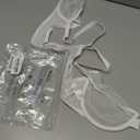 New Mix Women Bra Sheer Mesh Unlined Underwire Bra See Throuh Support Everyday Bra, White, 42C