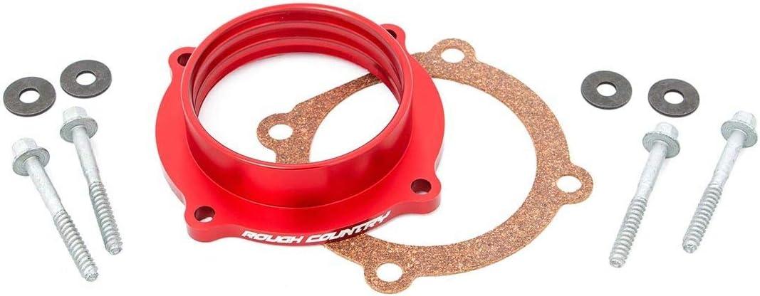 Rough Country Throttle Body Spacer for Jeep Wrangler JK/JL&JT | 3.6L - 10561,Black Rough Country Throttle Body Spacer for Jeep Wrangler JK/JL&JT | 3.6L - 10561,Black