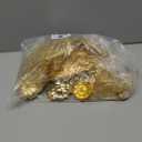 72 Pack Diwali Gifts Bulk, Lotus Incense Holder, Indian Return Gifts for Pooja Bulk, Gold Lotus Incense Sticks Holder with Organza Bags & Thank You Cards, Indian Return Gift (72 Pack)