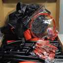 Arcade Basketball Game Indoor, Kids Ajustable Basketball Hoop, Outdoor Carnival Sports Play Toy with 4 Balls and Air Pump, Educational Birthday Gift for Boys Girls 3 4 5 6 7 8 Year Old (Red)