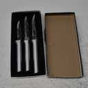Rada Cutlery 3-Piece Paring Knife Galore Knife Gift Set , Made in USA, Silver Handles