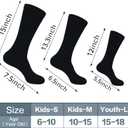 Teen Youth Baseball Socks Boys Teens Softball Socks and Belt Set for Baseball,Soccer.(1 Sock with 1 Belt). (Blue, S)