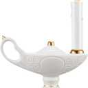 Teenyyou 1 Pc Nurse Graduation Lamp Nursing Lamp for Pinning Ceremony Battery Powered Nightingale Lamps Nurse Week Gift LED Candle (Batteries Not Included) (Gold Trim,Small)