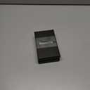 2 x ELEGANTPARK Metal Wallet for Men Initial Monogrammed Gifts for Wedding Birthday Slim Minimalist Money Clip for Men RFID Blocking Engraved Metal Wallets with Money Clip Card Holder Letter L